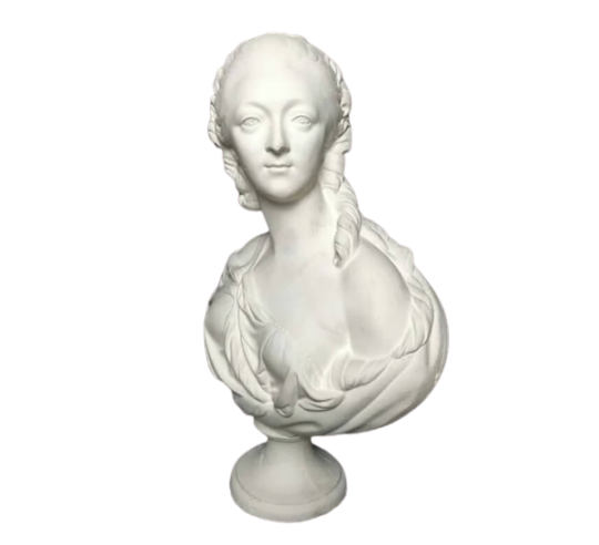Buste de Madame Du Barry d'après Augustin Pajou