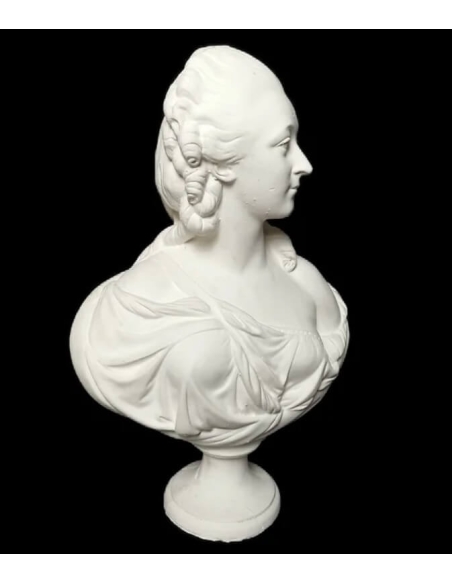 Buste de Madame Du Barry d'après Augustin Pajou