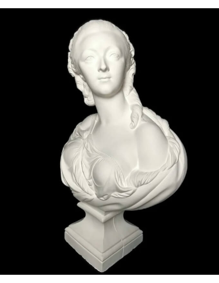 Busto de Madame Du Barry según Augustin Pajou.