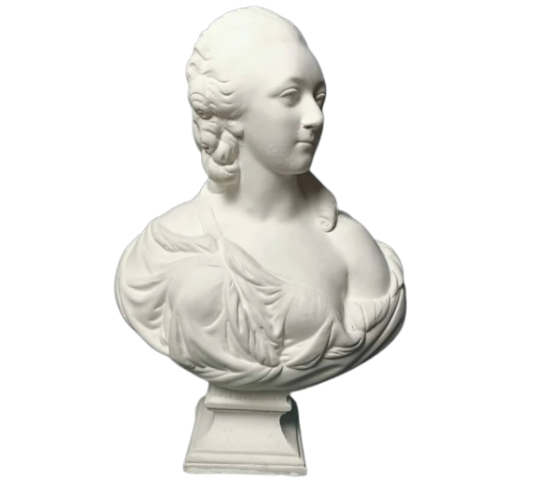 Busto de Madame Du Barry según Augustin Pajou.