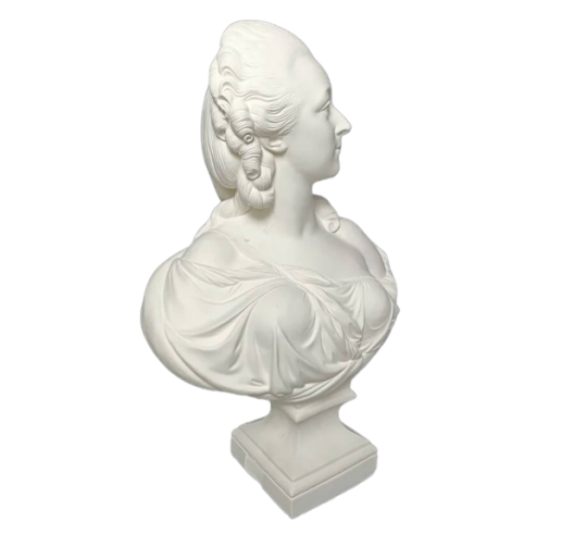 Bust of Madame Du Barry by Augustin Pajou.
