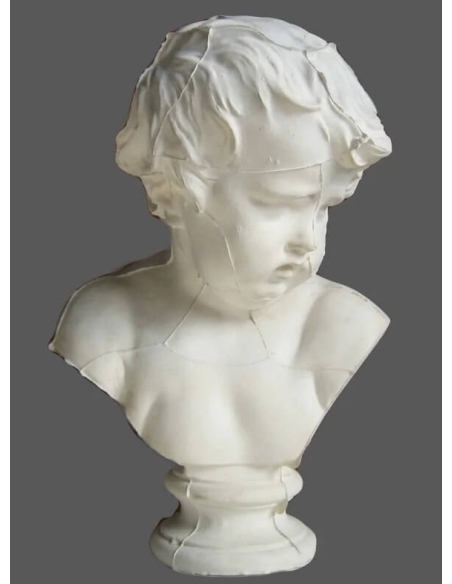 Busto de niño según François Duquesnoy, conocido como el Fleming.