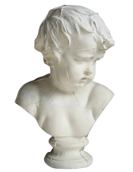 Busto de niño según François Duquesnoy, conocido como el Fleming.
