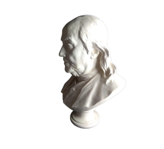 Busto de Benjamin Franklin según Jean-Antoine...