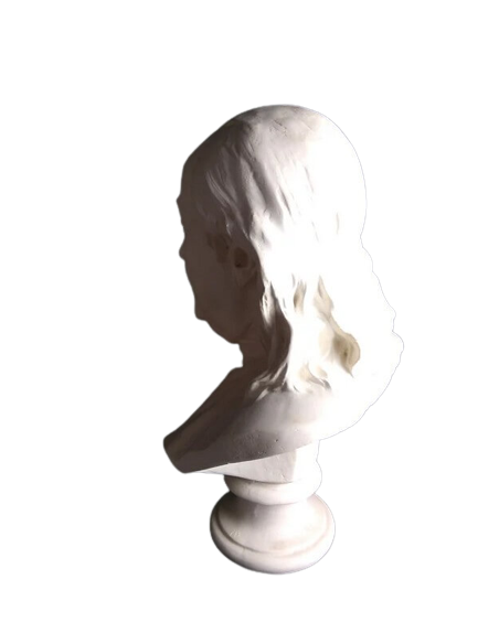 Busto de Benjamin Franklin según Jean-Antoine Houdon.