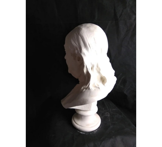 Busto de Benjamin Franklin según Jean-Antoine...