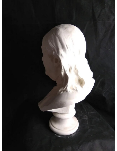 Busto de Benjamin Franklin según Jean-Antoine Houdon.