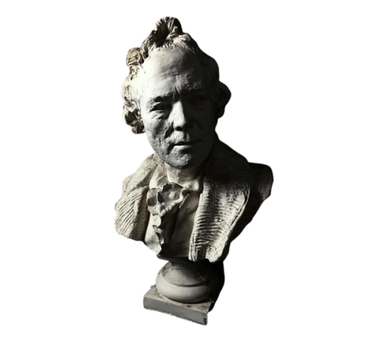 Busto de Christoph Willibald Gluck según Jean-Antoine Houdon.