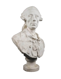 Buste de Noël Hallé Peintre du Roi d'après Jean-Jacques...