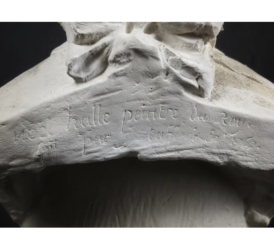 Buste de Noël Hallé Peintre du Roi d'après...