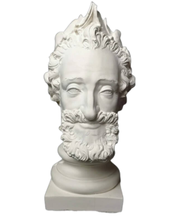 Buste du roi Henri IV en empereur romain d'après Mathieu...
