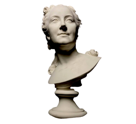 Bust of Madame de Fonville by Jean-Baptiste Defernex.