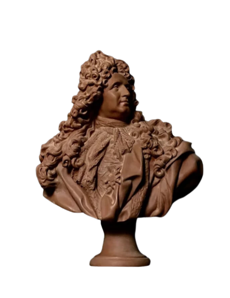 Bust of Jules Hardouin-Mansart by Jean-Louis Lemoine.