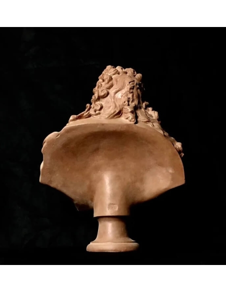 Bust of Jules Hardouin-Mansart by Jean-Louis Lemoine.