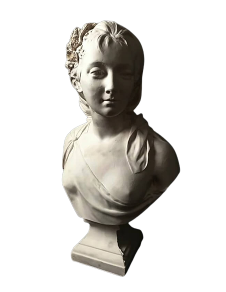 Buste de la déesse de l’Été d'après Jean-Antoine Houdon.