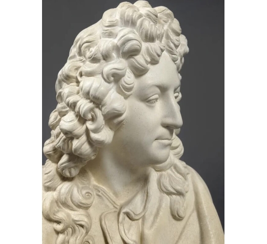 Bust of Jean Racine by Simon-Louis Boizot.
