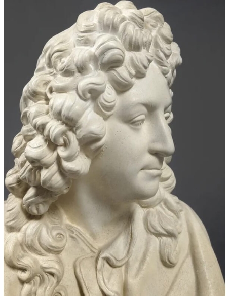 Buste de Jean Racine d'après Simon-Louis Boizot.