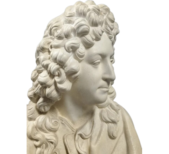 Bust of Jean Racine by Simon-Louis Boizot.