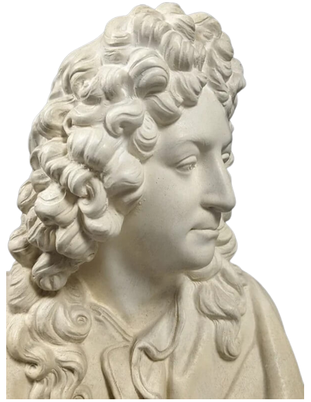 Bust of Jean Racine by Simon-Louis Boizot.