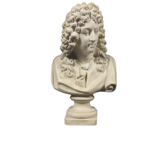 Bust of Jean Racine by Simon-Louis Boizot.