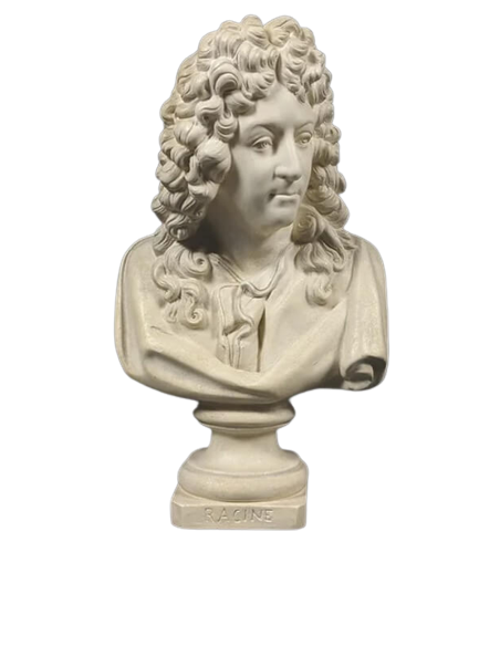 Bust of Jean Racine by Simon-Louis Boizot.