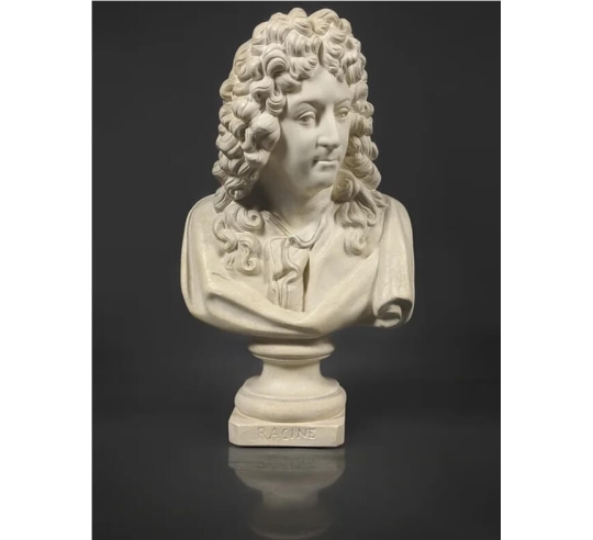 Bust of Jean Racine by Simon-Louis Boizot.