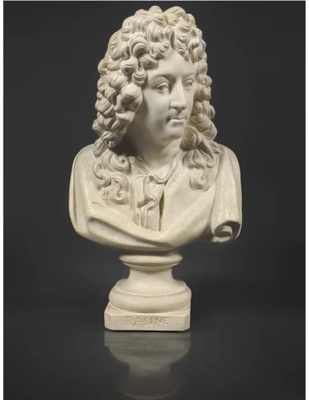 Buste de Jean Racine d'après Simon-Louis Boizot.