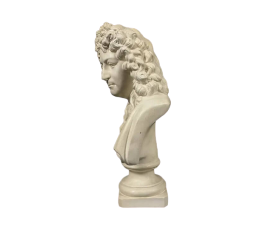 Buste de Jean Racine d'après Simon-Louis Boizot.