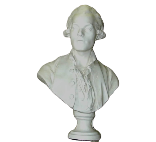 Busto de Maximilien Robespierre según Jean-Antoine Houdon.