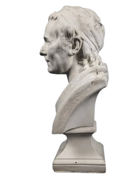Buste de Jean-Jacques-Rousseau d'après Jean-Antoine Houdon
