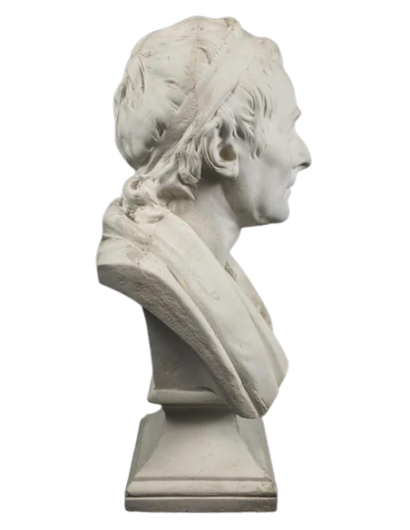 Buste de Jean-Jacques-Rousseau d'après Jean-Antoine Houdon