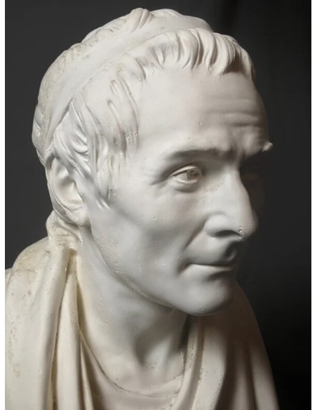 Buste de Jean-Jacques-Rousseau d'après Jean-Antoine Houdon