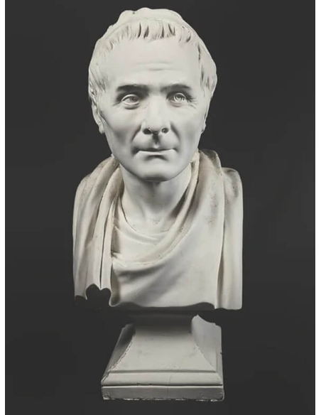 Buste de Jean-Jacques-Rousseau d'après Jean-Antoine Houdon