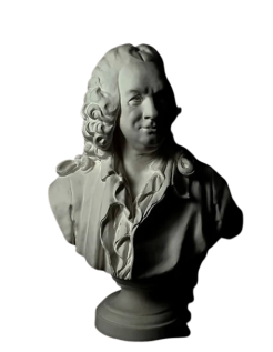 Busto de Jean-Baptiste Rousseau según Jean-Jacques Caffieri.