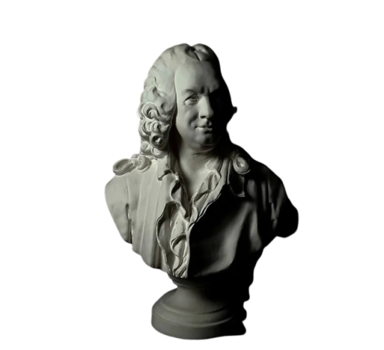 Buste de Jean-Baptiste Rousseau d'après Jean-Jacques Caffieri