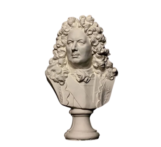 Busto de Sébastien Le Prestre, Marqués de Vauban según Antoine Coysevox.
