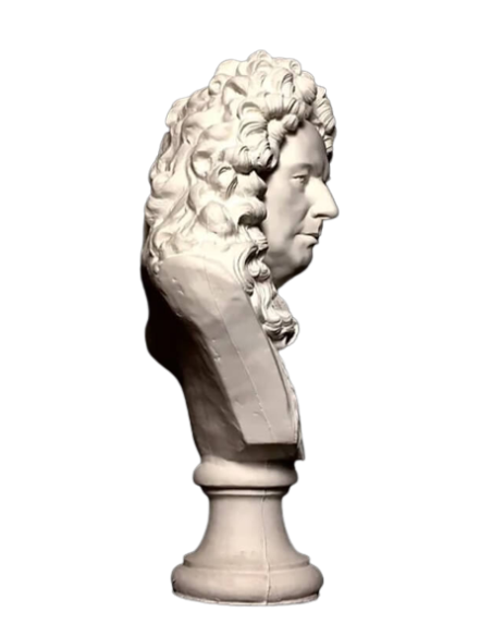 Busto de Sébastien Le Prestre, Marqués de Vauban según Antoine Coysevox.