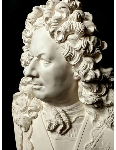 Busto de Sébastien Le Prestre, Marqués de Vauban según Antoine Coysevox.