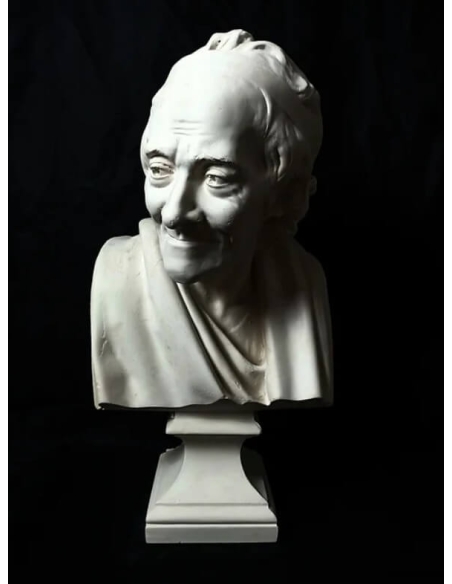 Buste de François-Marie Arouet, dit Voltaire d'après Jean-Antoine Houdon.
