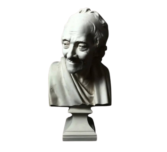 Buste de François-Marie Arouet, dit Voltaire...