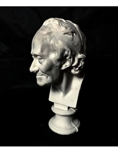 Busto de François-Marie Arouet, llamado Voltaire, según Jean-Antoine Houdon.