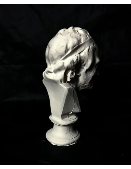 Busto de François-Marie Arouet, llamado Voltaire, según Jean-Antoine Houdon.