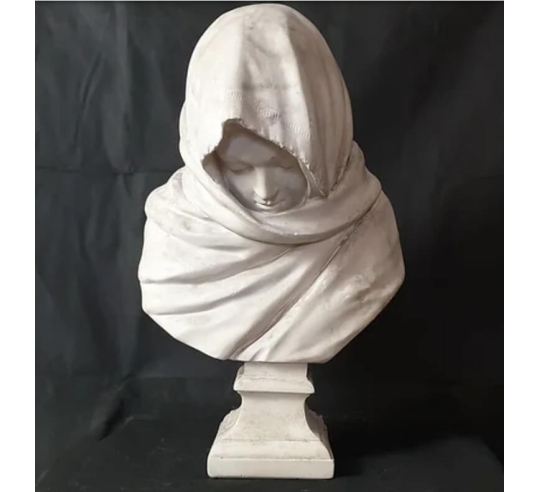 Busto del invierno o "la Frileuse" según...