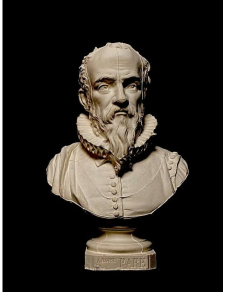 Bust of Ambroise Paré.
