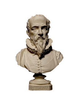 Busto de Ambroise Paré.