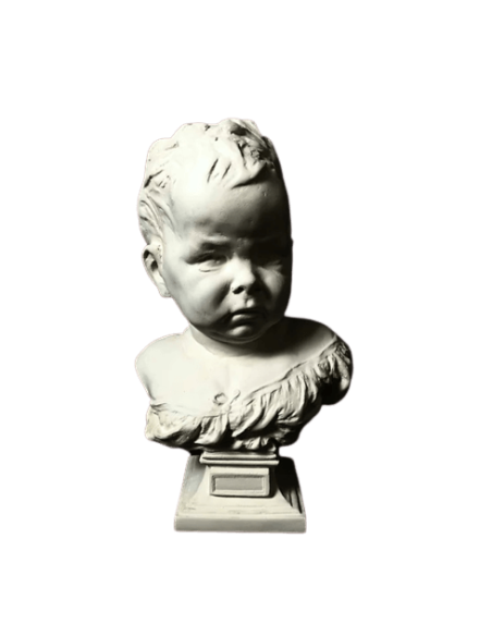 Buste Le petit Boudeur d'après Jean-Baptiste Carpeaux.