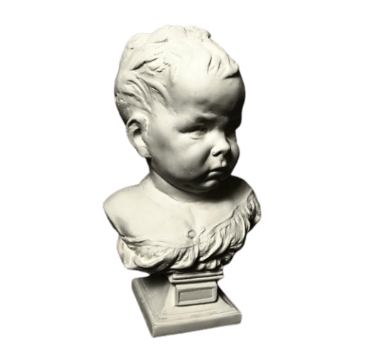 Buste Le petit Boudeur d'après Jean-Baptiste...