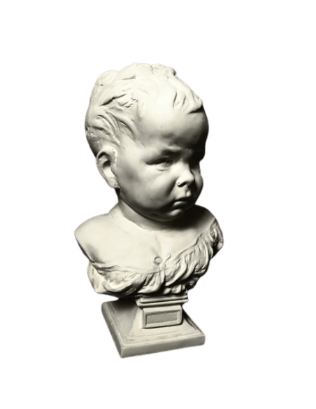 Buste Le petit Boudeur d'après Jean-Baptiste Carpeaux.