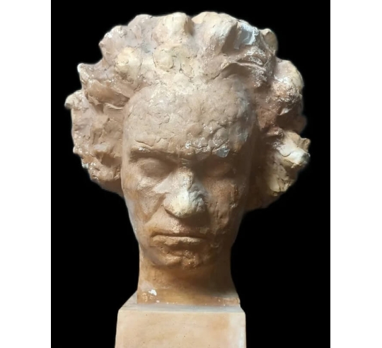 Bust of Ludwig Van Beethoven after Georges Simon.