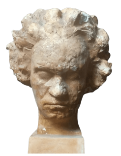 Bust of Ludwig Van Beethoven after Georges Simon.